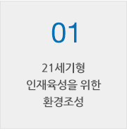 01, 21세기형 인재육성을 위한 환경조성